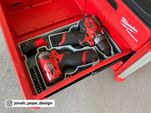 Load image into Gallery viewer, Packout Drawer Insert For M12 Gen 2 Drill/Impact Driver - Jonah Pope Design (JPD-DID)