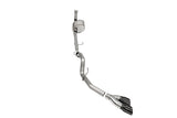 Corsa 2021-2025 Ford F-150 SuperCab/6.5in Bed 5.0L V8 Xtreme Cat-Back Single Side Exit-Black PVD