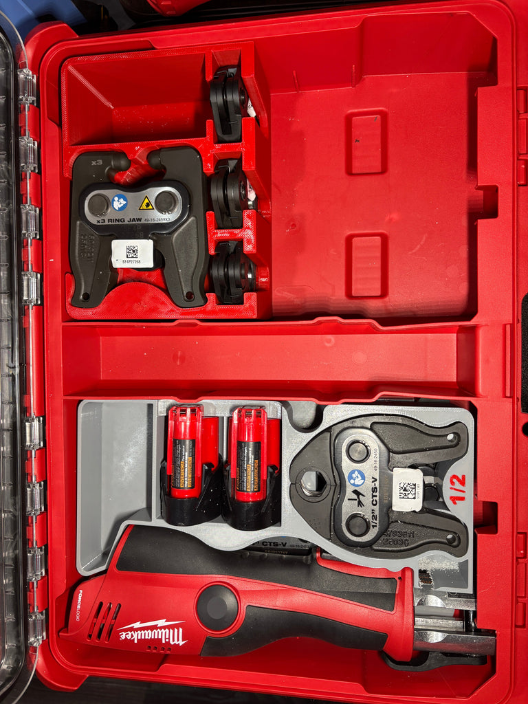 Packout Organizer Insert for M12 Pro Press Kit w/ 4 Jaws Ultimate Edition (MPP-U)