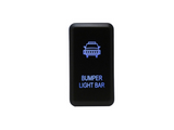 Cali Raised Tall Style Toyota OEM Style Bumper Light Bar Switch - Blue