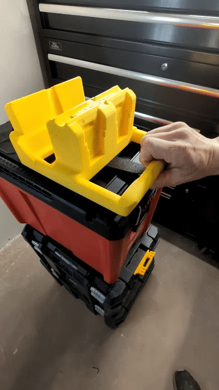 Lid Locking Dewalt 20v Battery Rack x6 (RS-D6LLBR)