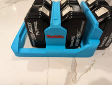 Load image into Gallery viewer, Lid Locking Makita 18v Battery Holder x6 (RS-Mk18LLBC)
