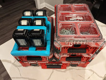 Load image into Gallery viewer, Lid Locking Makita 18v Battery Holder x6 (RS-Mk18LLBC)