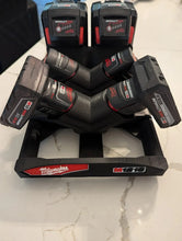 Load image into Gallery viewer, Lid Locking M12/M18 Battery Rack (RS-MBR)