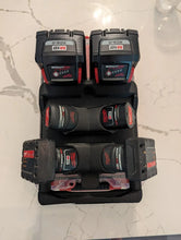 Load image into Gallery viewer, Lid Locking M12/M18 Battery Rack (RS-MBR)