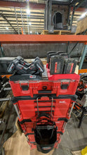Load image into Gallery viewer, Lid Locking M12 Battery Rack x6 (RS-M12LLBR)