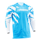 Answer 26 LE Syncron Rizz Vented Jersey Cyan/White/Black Youth - XS