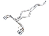 AWE Tuning 22-26 BMW M240i (G42) Track Edition Exhaust - Chrome Silver Tips