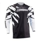 Answer 26 LE Syncron Rizz Vented Jersey Black/White/Cyan - XS
