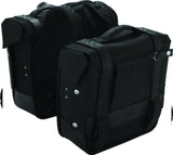 Burly Brand Throw-over Saddlebag - Black
