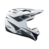 Answer 26 AR1 Mototown Helmet Glossy White/Grey/Black Youth - Small