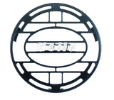 Hella Stone Shield Round Plastic Black Hella Logo Light Cover  (MOQ 10)