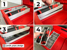 Load image into Gallery viewer, Slimline Packout Drawer Insert for M12 FUEL Straight Die Grinder - Jonah Pope Design (JPD-DG)