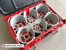Load image into Gallery viewer, Packout Tool Box Insert For 6" Sanding Discs - Jonah Pope Design (JP-SD)