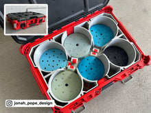 Load image into Gallery viewer, Packout Tool Box Insert For 6" Sanding Discs - Jonah Pope Design (JP-SD)