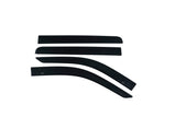 Husky Liners 10-25 Dodge RAM 2500/3500 CC In-Channel Mount Ventvisor Low Pro (4pc) - Matte Blk