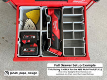 Load image into Gallery viewer, Slimline Packout Drawer Insert for M18 FUEL Multi-Tool - Jonah Pope Design (JPD-18MT)