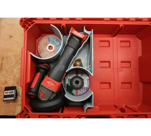 Load image into Gallery viewer, Packout Small Tool Box Half Insert For Milwaukee M18 FUEL 4 1/2" Grinder 2880 (MAG2880 TB)