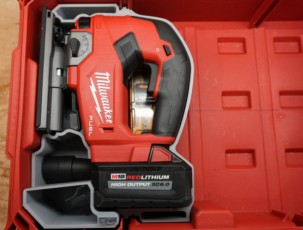 Packout Small Tool Box Half Insert for M18 D Handle Jig Saw (MDJ TB)