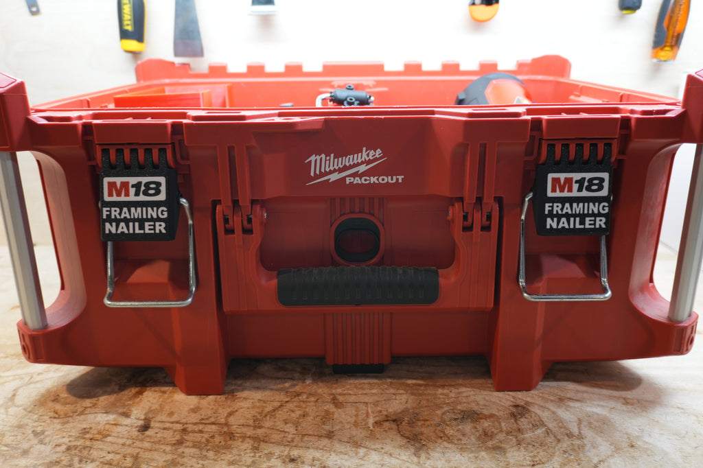 Packout Tool Box Insert for M18 30 Degree Framing Nailer and M12 Palm Nailer (MFN30)