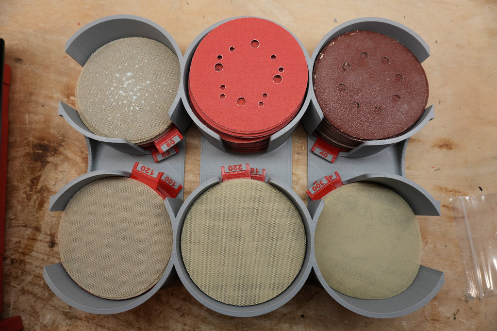 Packout 2-Drawer Insert for 5" Sanding Discs (5SDf2 D)