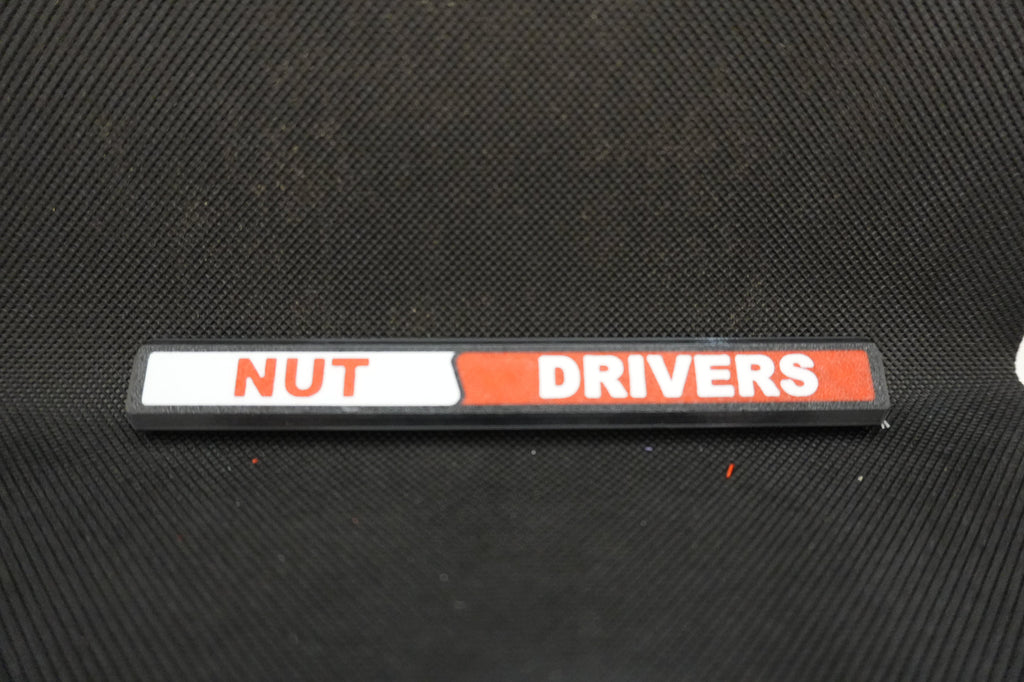 Packout Inserts for Milwaukee SAE Nut Drivers (MNDs)