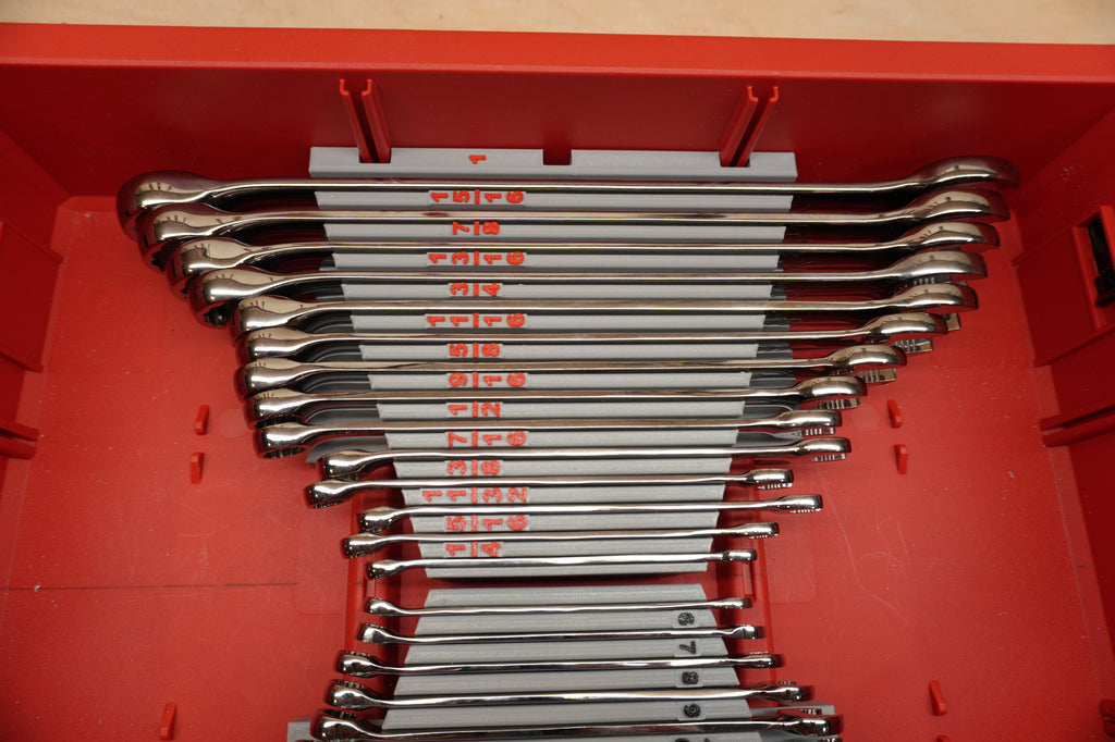 Packout Drawer Inserts for ICON Combination Wrench Sets (ICW-S D and ICW-M D)
