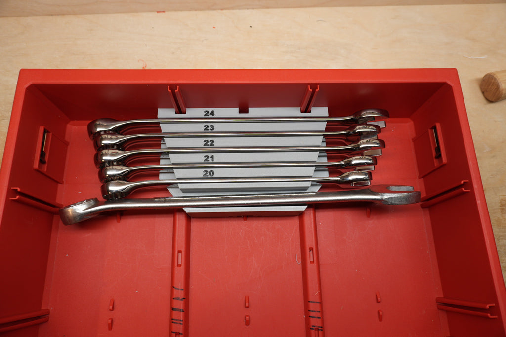 Packout Drawer Inserts for ICON Large Combination Wrench Set (ICW-M D LF)