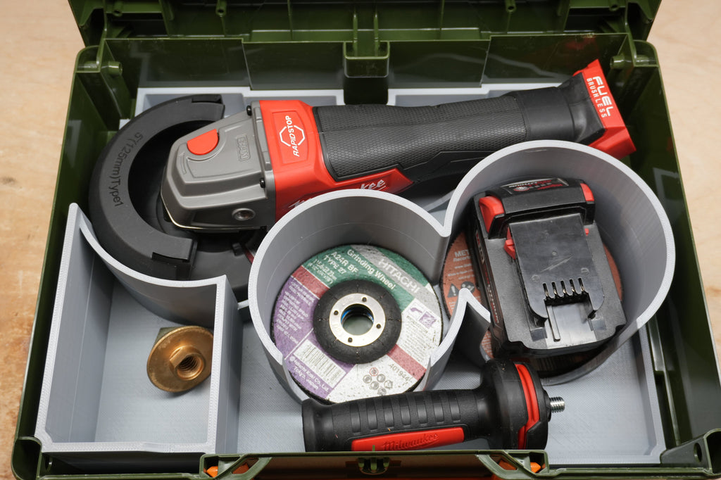 Systainer Insert for M18 Angle Grinder 2880 (SYS-MAG2880)