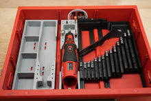 Load image into Gallery viewer, Packout Drawer Ultra Slim Insert For M12 Brushless Rotary Tool (MBRT DUS)