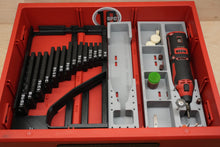 Load image into Gallery viewer, Packout Drawer Slimline Insert For M12 Rotary Tool (Brushed) (MRT DSL)