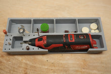 Load image into Gallery viewer, Packout Drawer Slimline Insert For M12 Rotary Tool (Brushed) (MRT DSL)