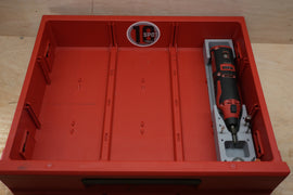 Packout Ultra Slim Drawer Insert for M12 Rotary Tool (MRT DUS)