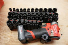 Load image into Gallery viewer, Packout Insert For M12 Sub-Compact 3/8" Impact Wrench + 43-piece Impact Socket Set (SWASH sub)