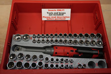 Load image into Gallery viewer, Packout Drawer Insert for M12 FUEL 3/8" Extended Reach High Speed Ratchet and 56-Piece Socket Set (ERASH HS) - Sidewinder Style