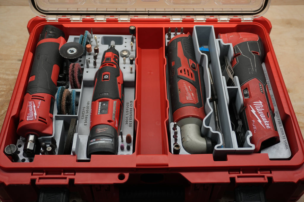 Packout SideCar Insert for M12 Right Angle Impact Driver (ScMRAID)