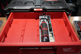 Packout 4-Drawer Insert for M12 Rotary Tool - Single Barrel D4 Collection (MRT D4)