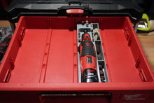 Load image into Gallery viewer, Packout 4-Drawer Insert for M12 Brushless Rotary Tool - Single Barrel D4 Collection (MBRT D4)