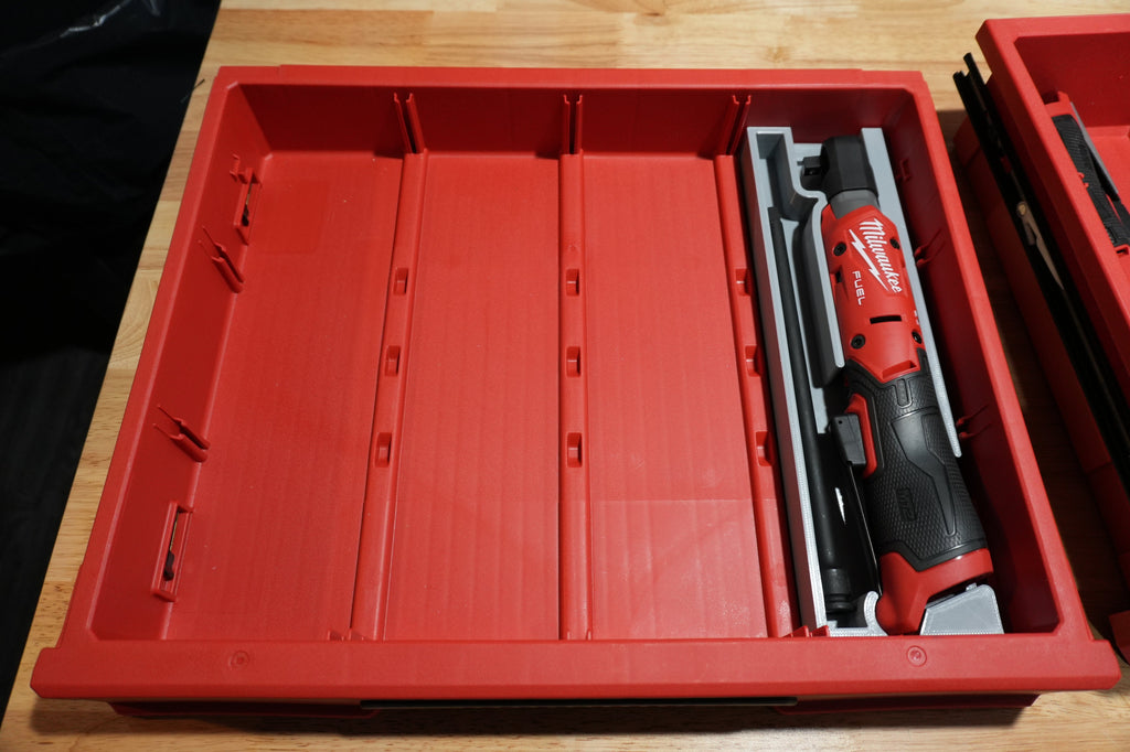 Packout Drawer Inserts for NEW M12 Ratchets (MRg2 D)