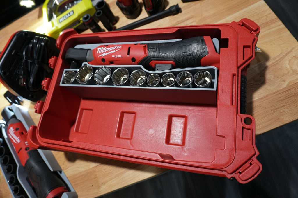 Packout Organizer SideCar Inserts for NEW M12 Ratchets (ScMRg2)