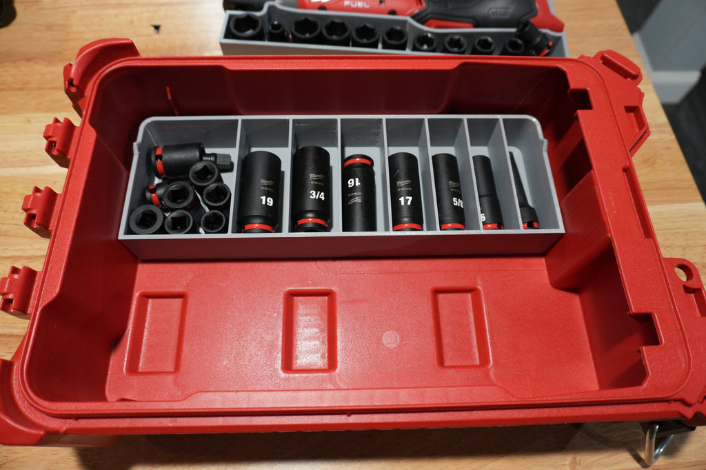 Packout Organizer SideCar Inserts for NEW M12 Ratchets (ScMRg2)
