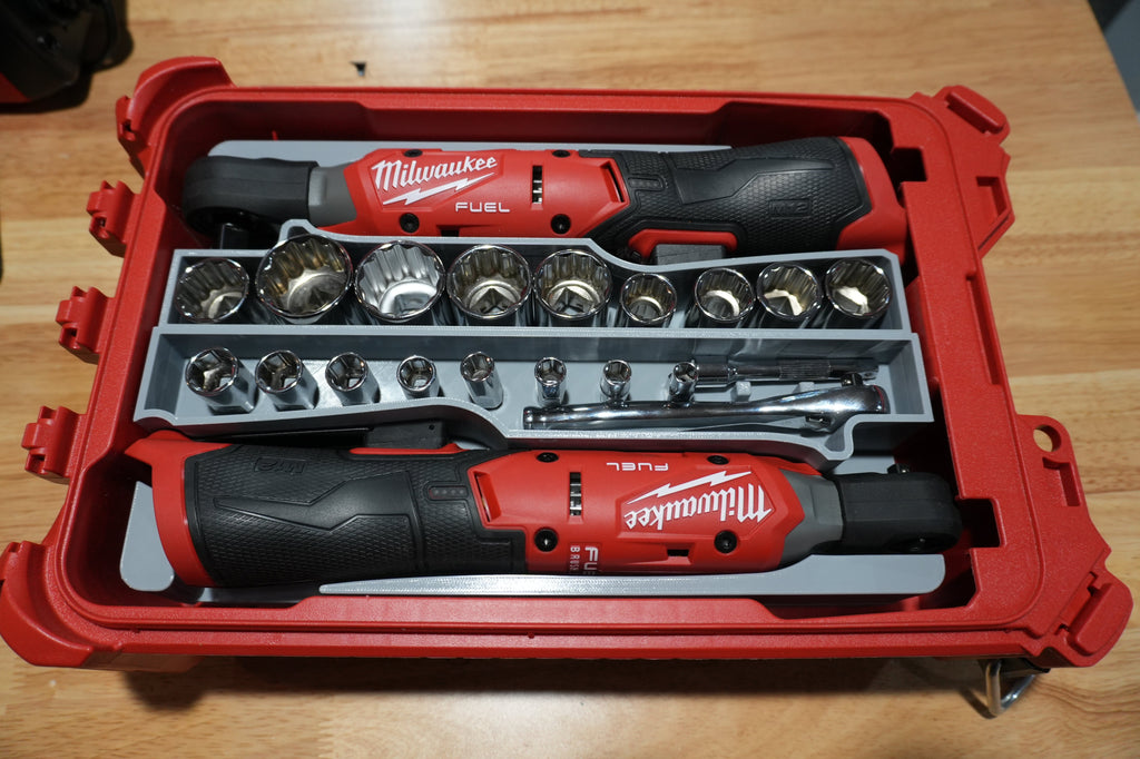 Packout Organizer SideCar Inserts for NEW M12 Ratchets (ScMRg2)