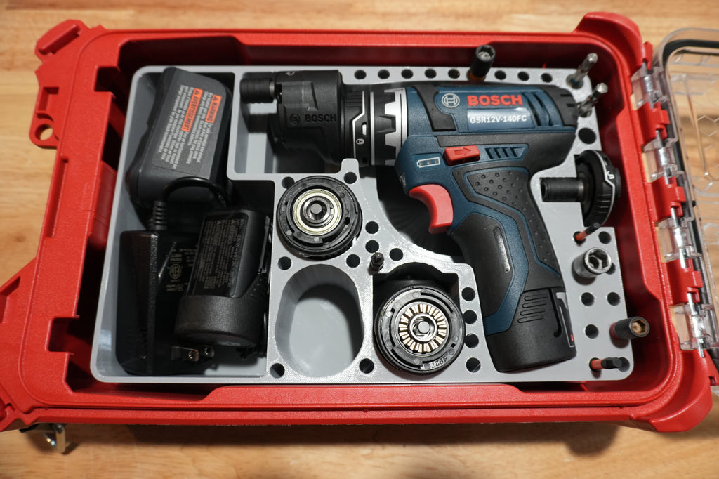 Packout Organizer Insert for Bosch Chameleon Driver