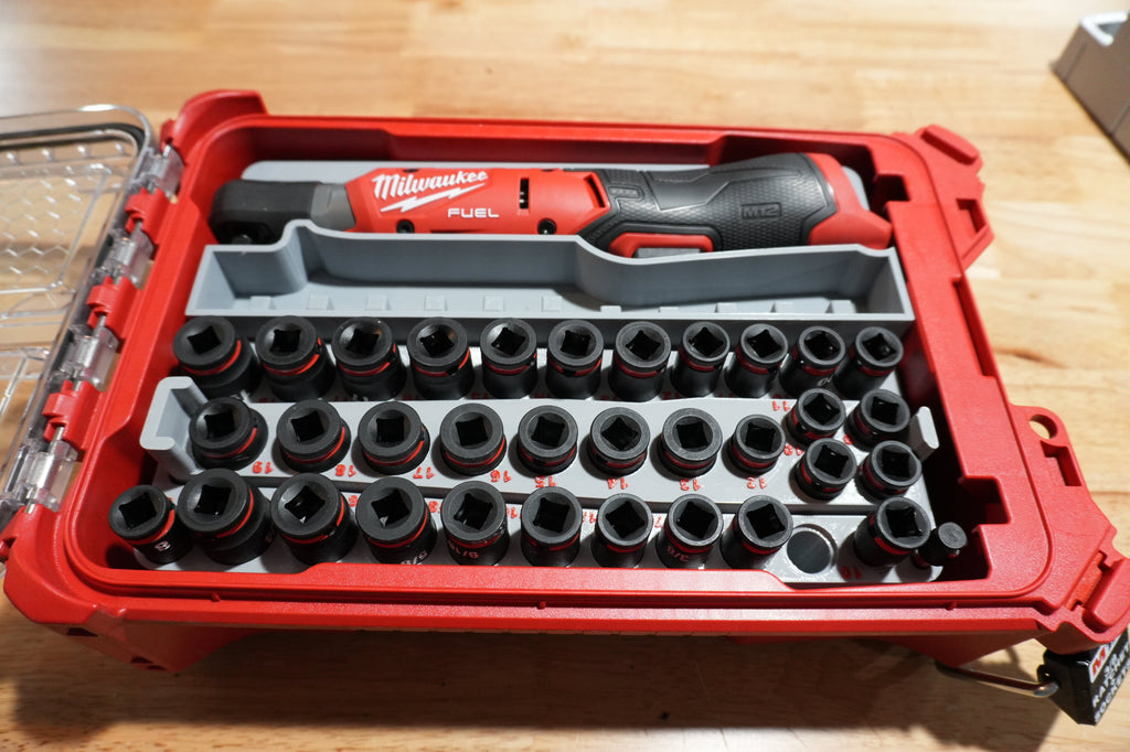 Packout SideCar Insert for 43-Piece 3/8" Impact Socket Set (ScIST)