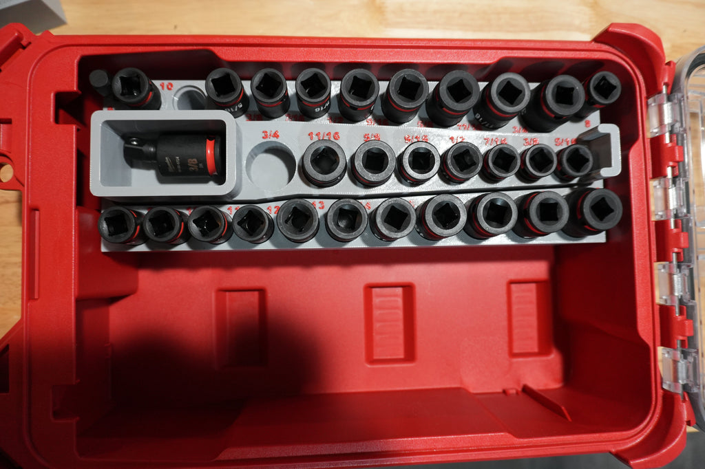 Packout SideCar Insert for 43-Piece 3/8" Impact Socket Set (ScIST)