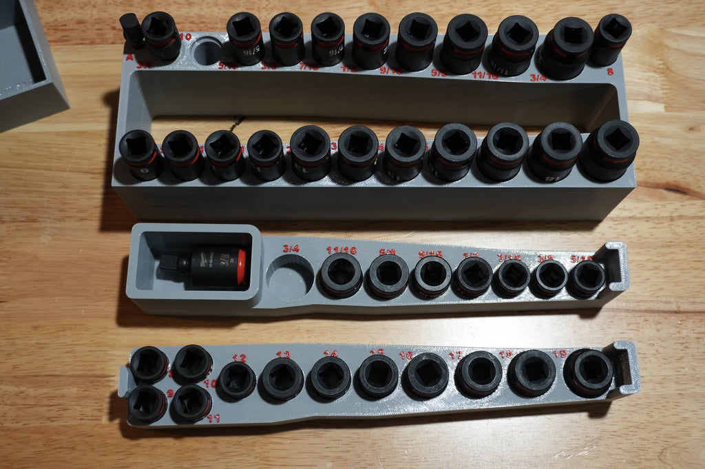 Packout SideCar Insert for 43-Piece 3/8" Impact Socket Set (ScIST)