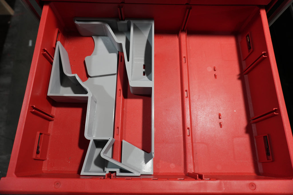 Packout 3-Drawer Insert For Milwaukee M18 FUEL 4 1/2" Grinder 2880 (MAG2880 D3)