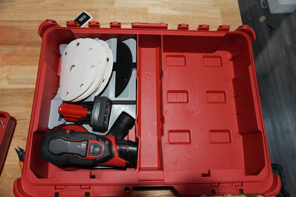 Packout Organizer Insert for M12 6" Sanders (M6S)