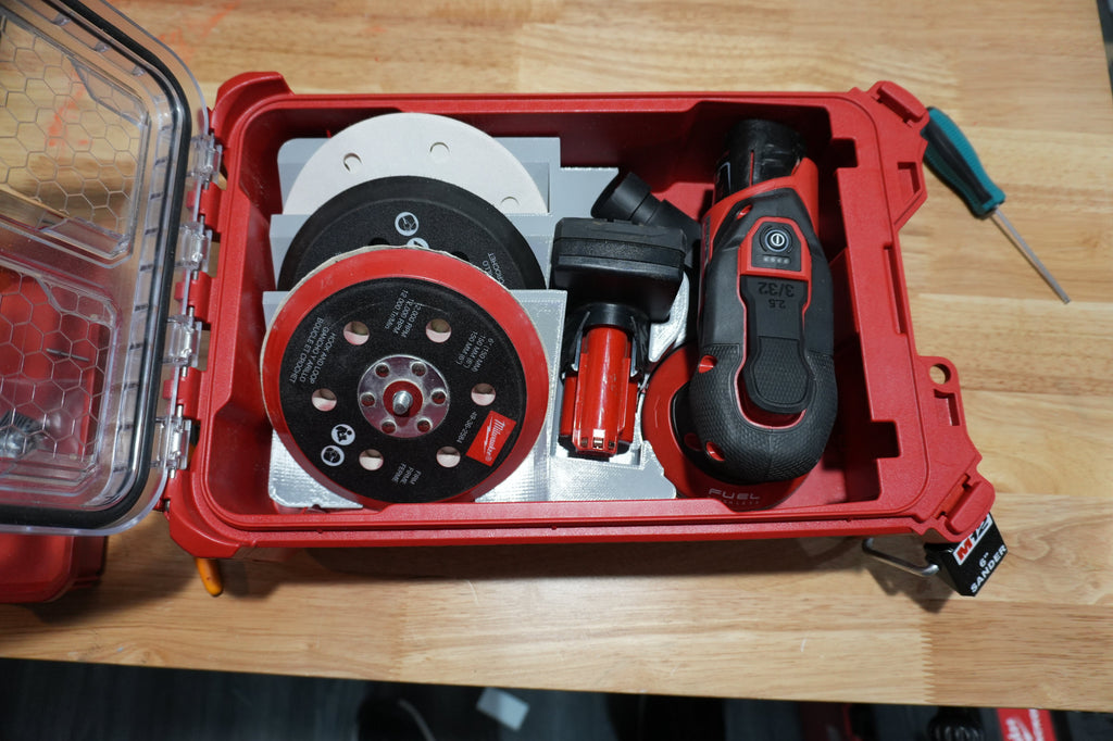 Packout Organizer Insert for M12 6" Sanders (M6S)