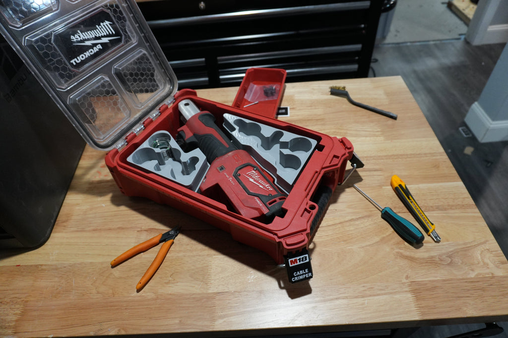 Packout Organizer Insert for M18 MCM Crimper (MCMC)
